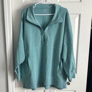 Old Navy Tunic Length Quarter Zip Size XXL